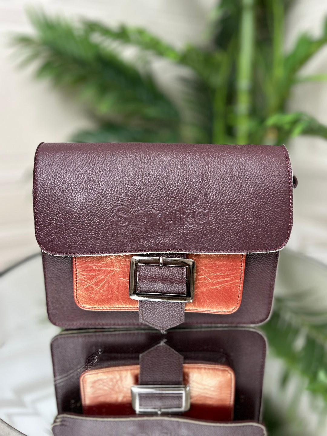 Soruka (81093) Buckle Satchel Handbag