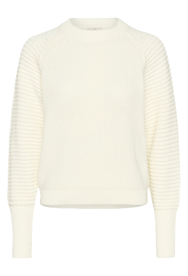 Kaffe KAmone Knit Pullover Chalk