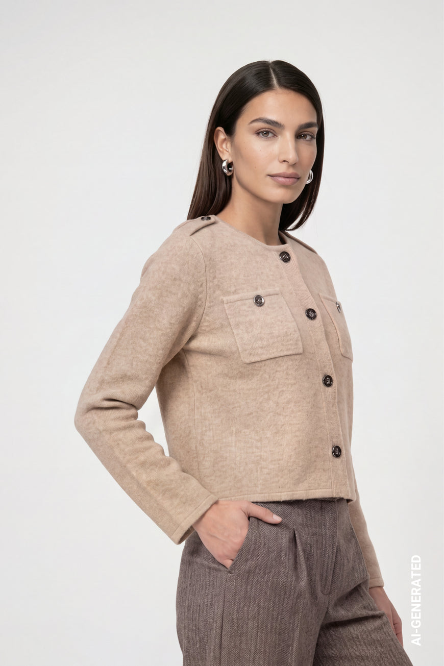 Monari Cardigan With Pockets | Sesame