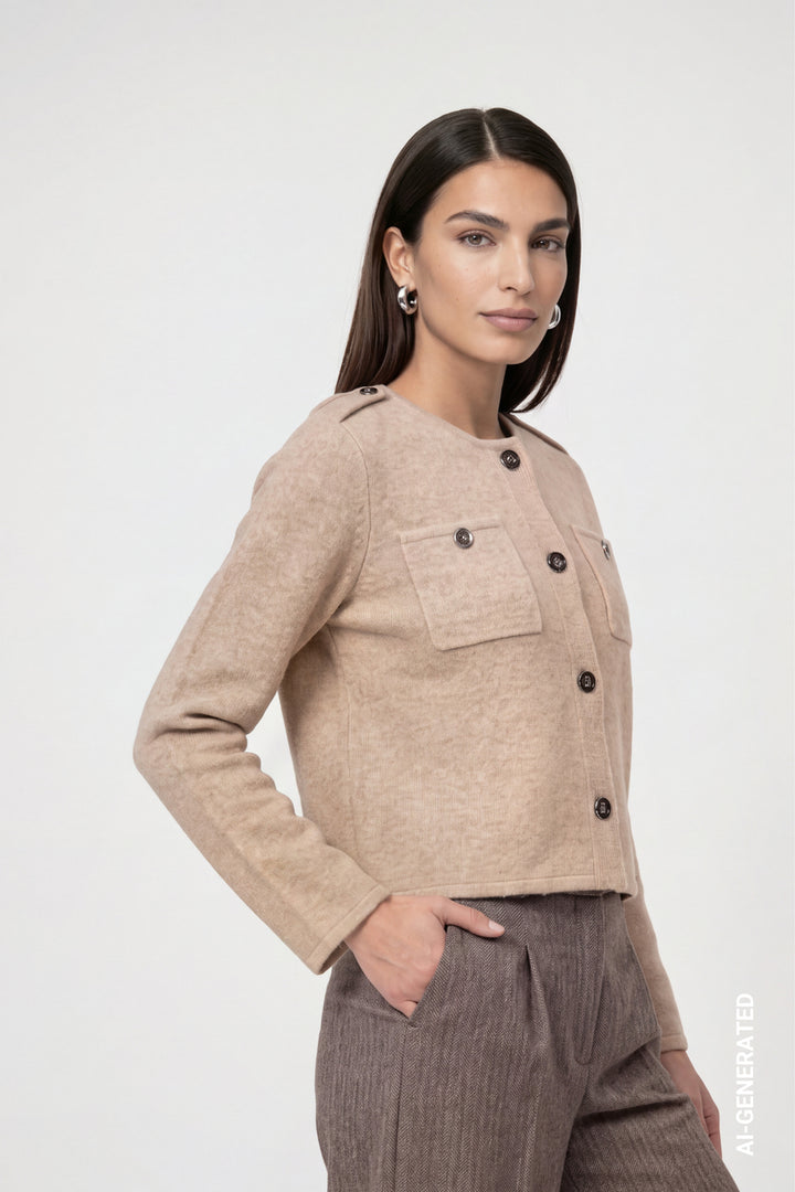 Monari Cardigan With Pockets | Sesame