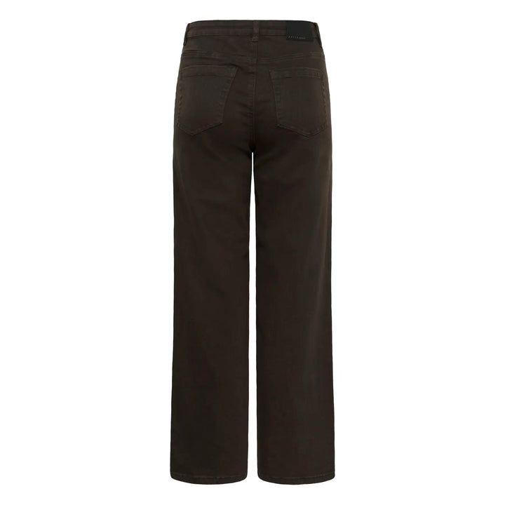 Kaffe Kabrook High Waist Jeans | Coffee Bean