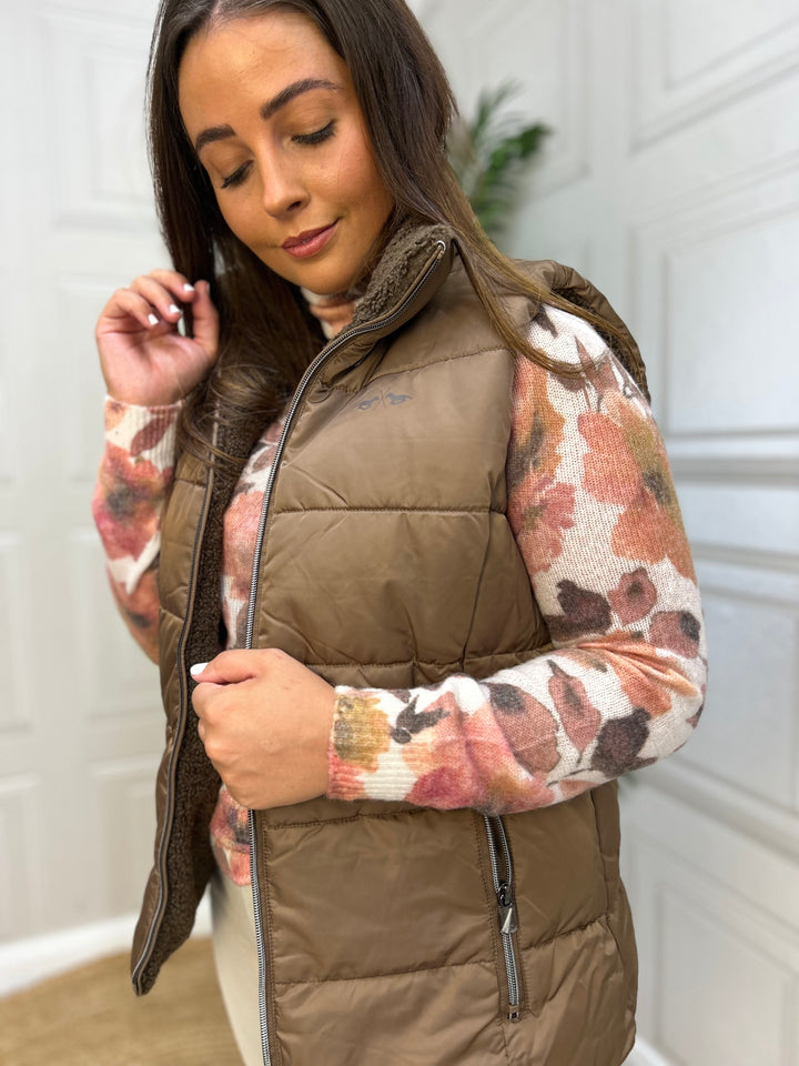 HV Society Bodywarmer Caddy Bronze/Taupe