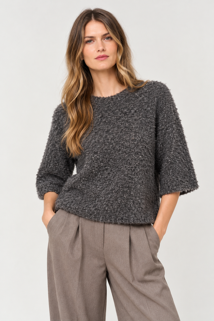 Costa Mani Cassie Pullover | Dark Grey