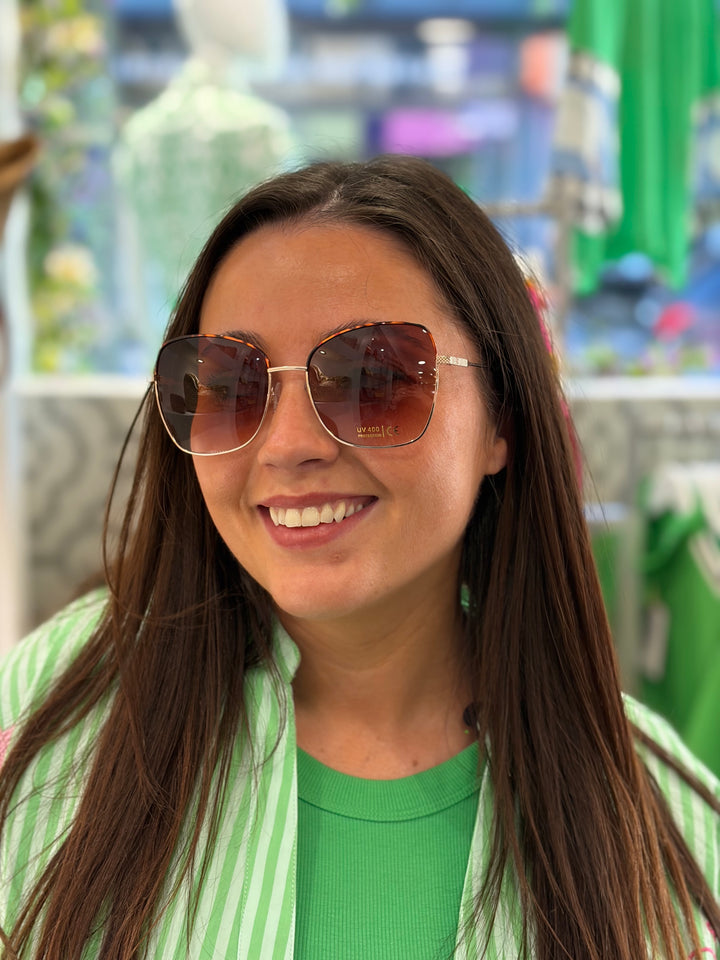 Numph Nutilla Sunglasses Gold