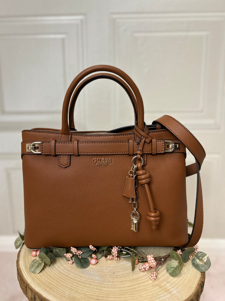 Guess Gregoria Cognac Bag