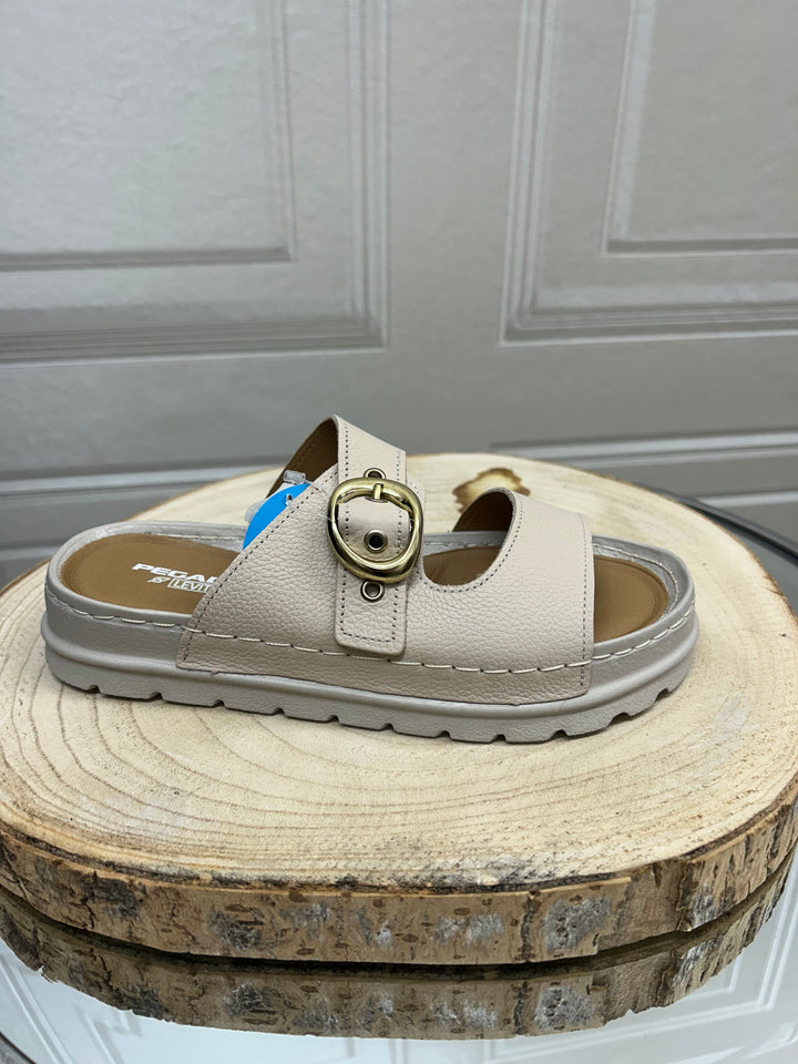 Pegada Burnished Linho Sandal | 234701-01