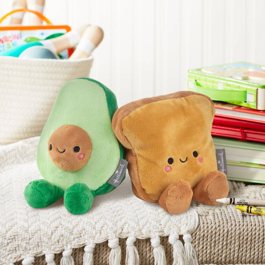 Better Together Avocado &amp; Toast Magnetic Soft Toy Pair