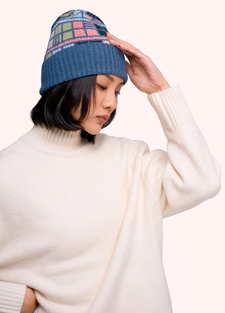Powder Dani Beanie Hat | Denim Mix
