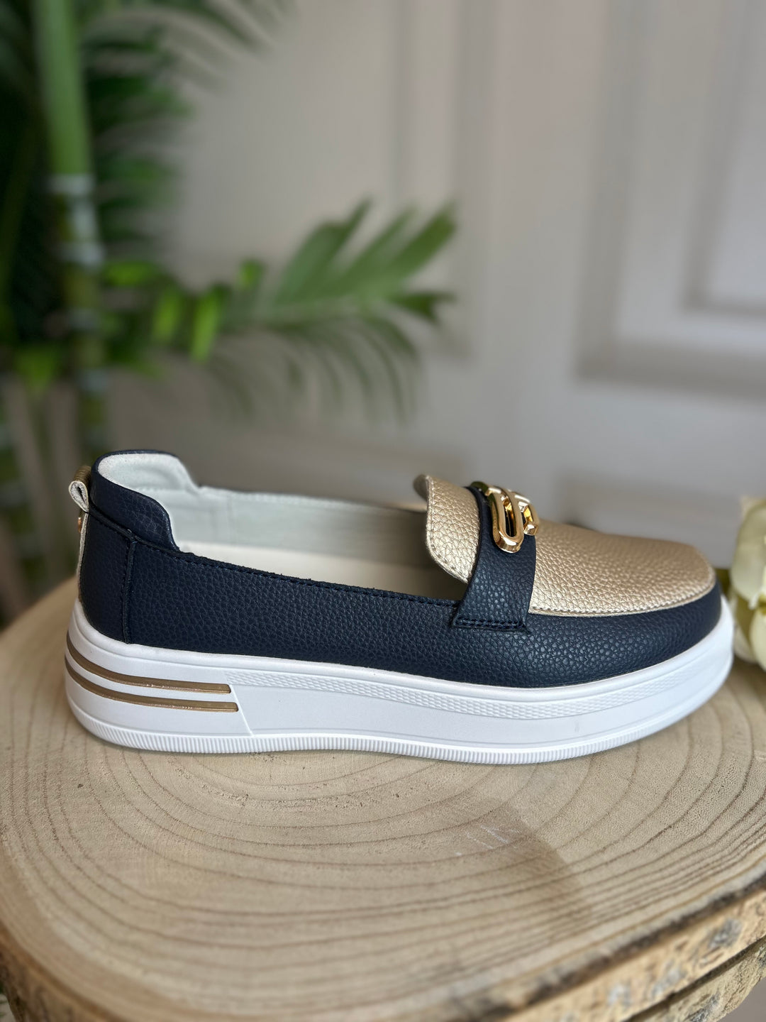Patrizio Como Catanzaro Marino Oro Loafer