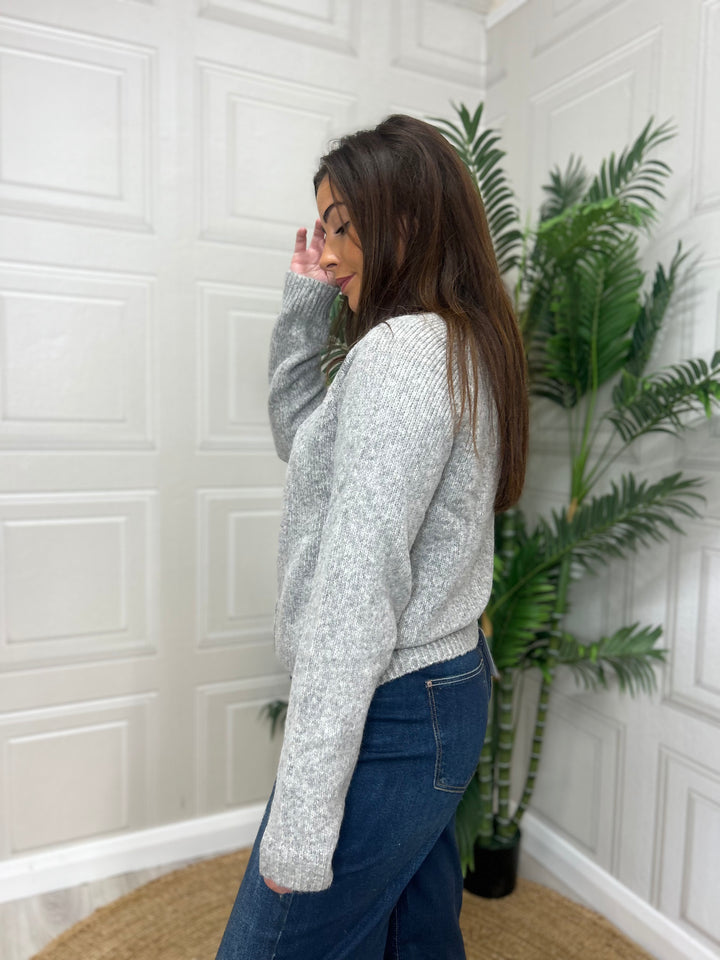 Tiffosi Cimatolege Grey Lady Cardigan