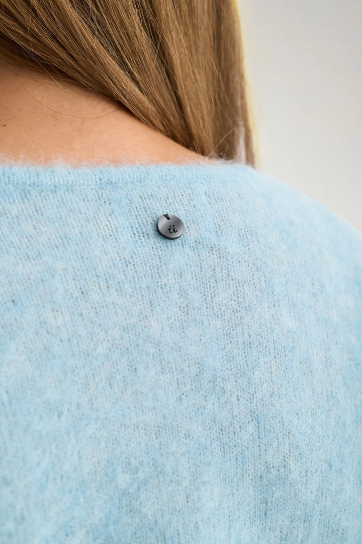 Numph Nusuri Brushed SS Cardigan | Forget Me Not