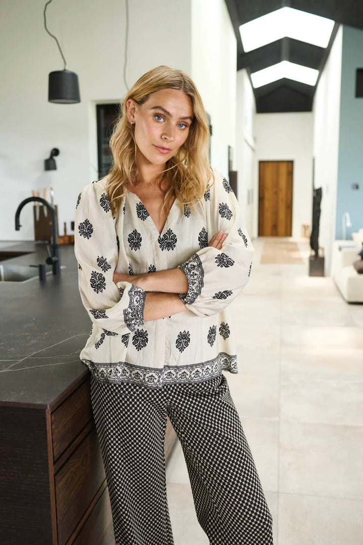 Costa Mani Zinnia Shirt