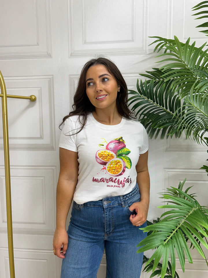 Salsa Metallic Grape Fruit T-Shirt