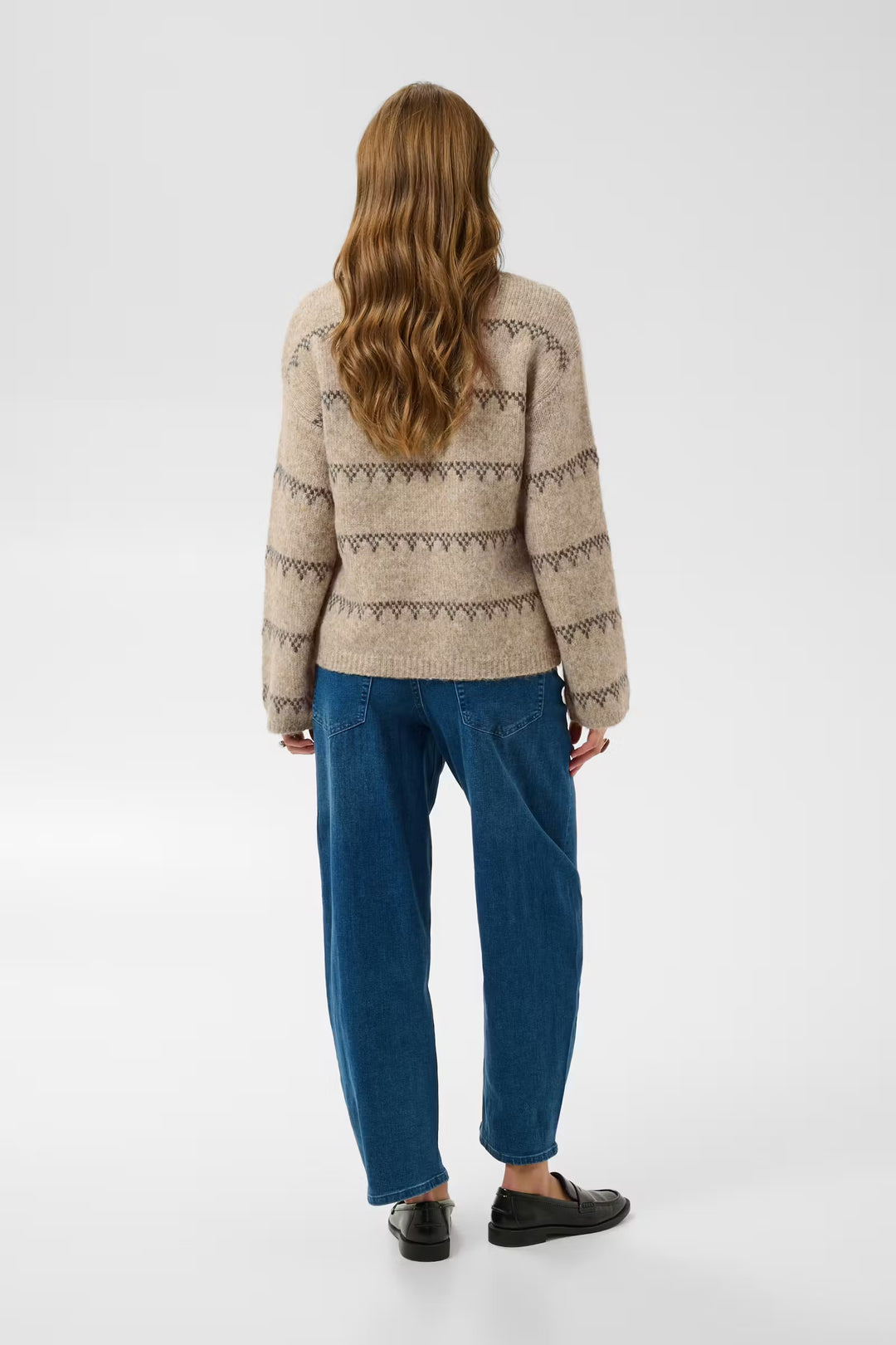 Kaffe Kasinora Desert Taupe Pullover
