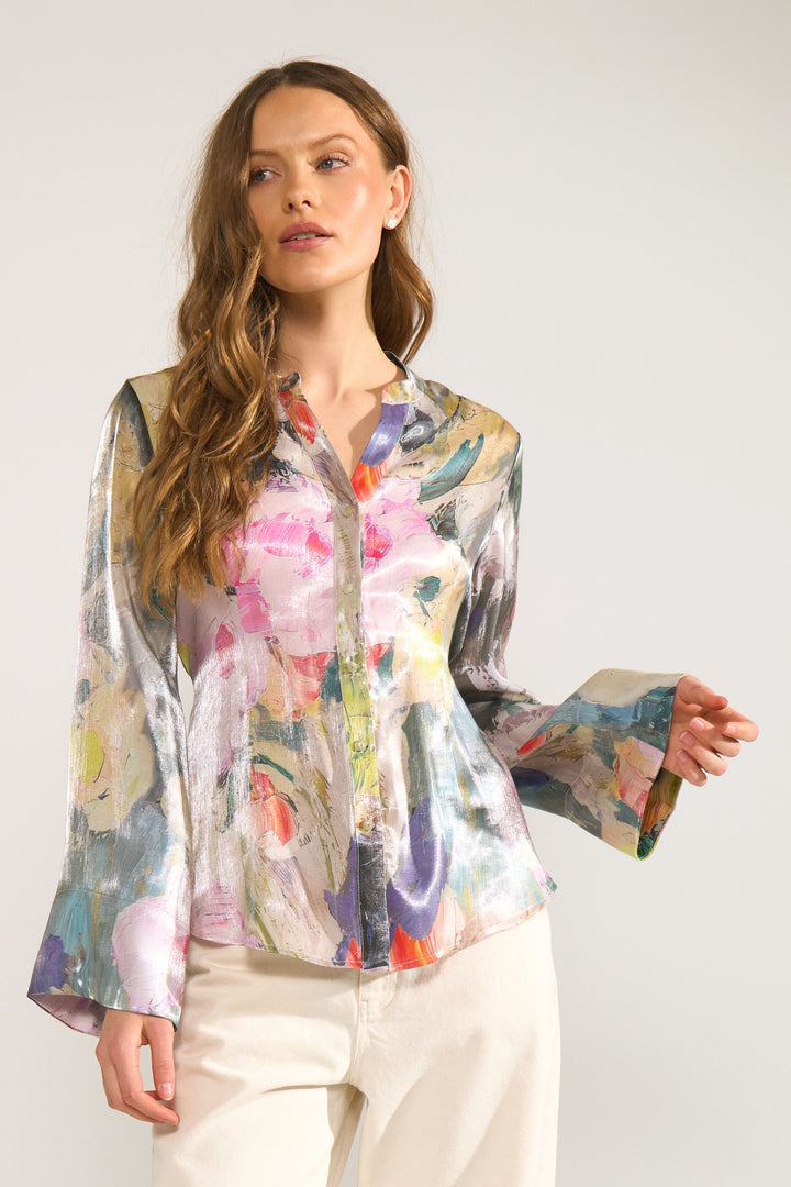 Numph Nualmat Shirt | Forest Green