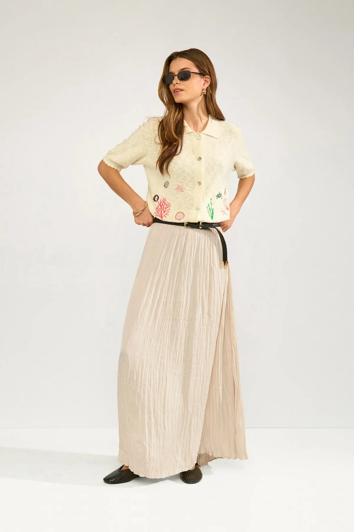 Numph Nufea Whitecap Gray Skirt