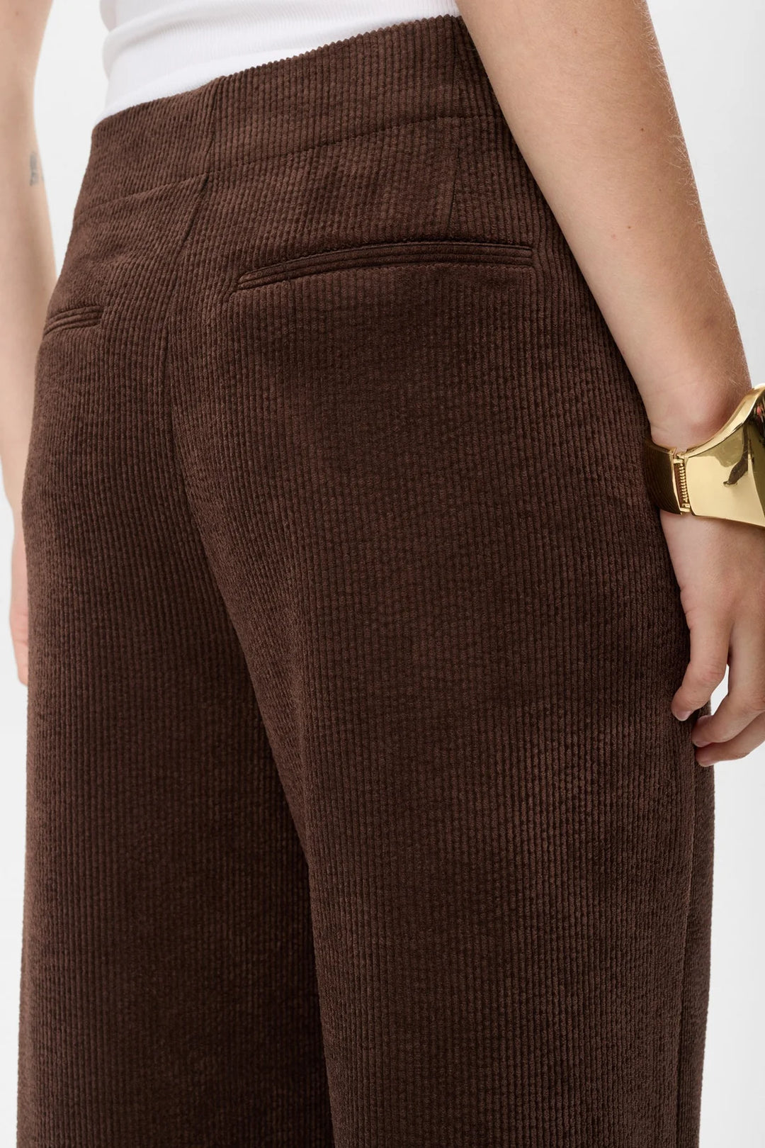 Numph Nuthea Pants | Black Coffee