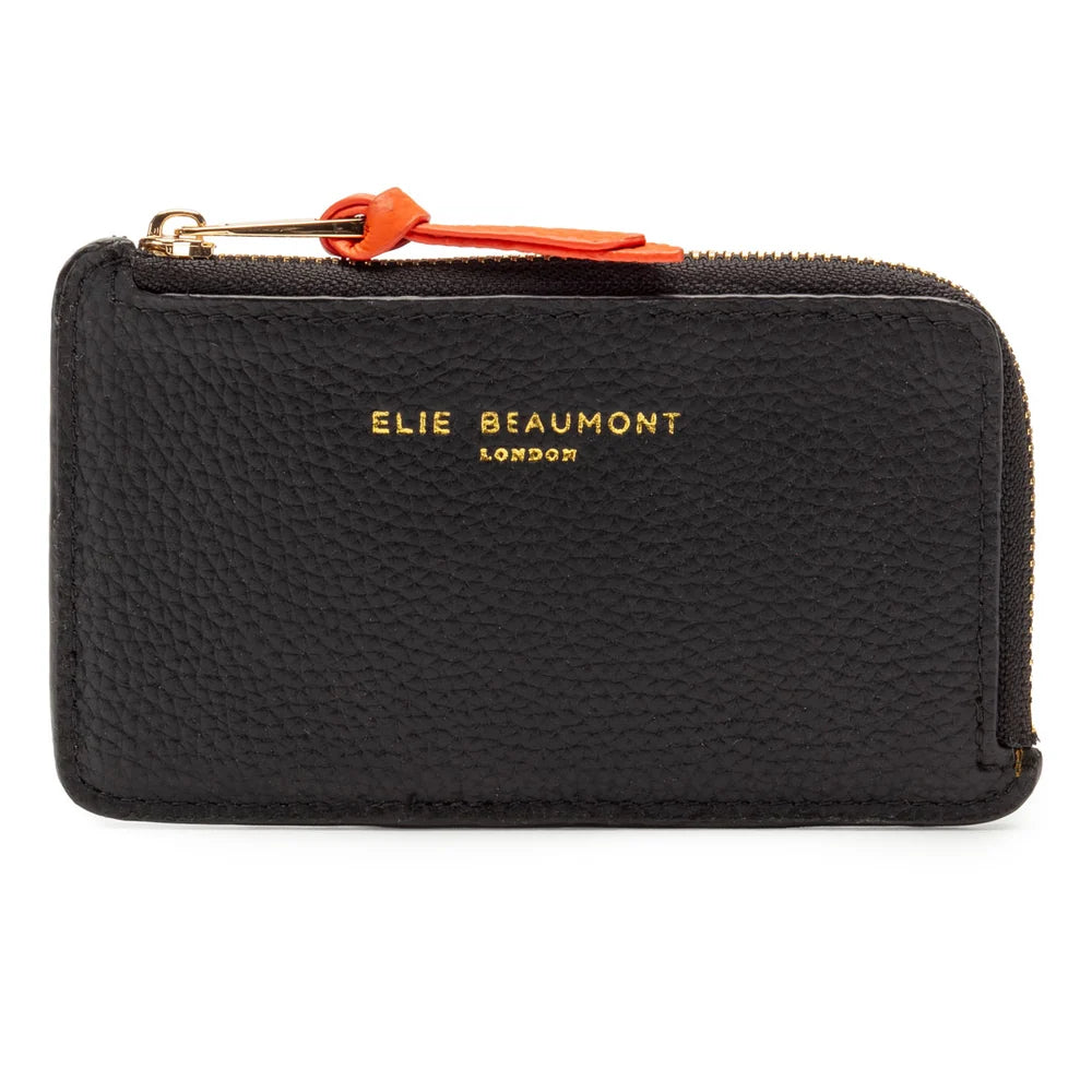 Elie Beaumont Coin Cardholder | Black