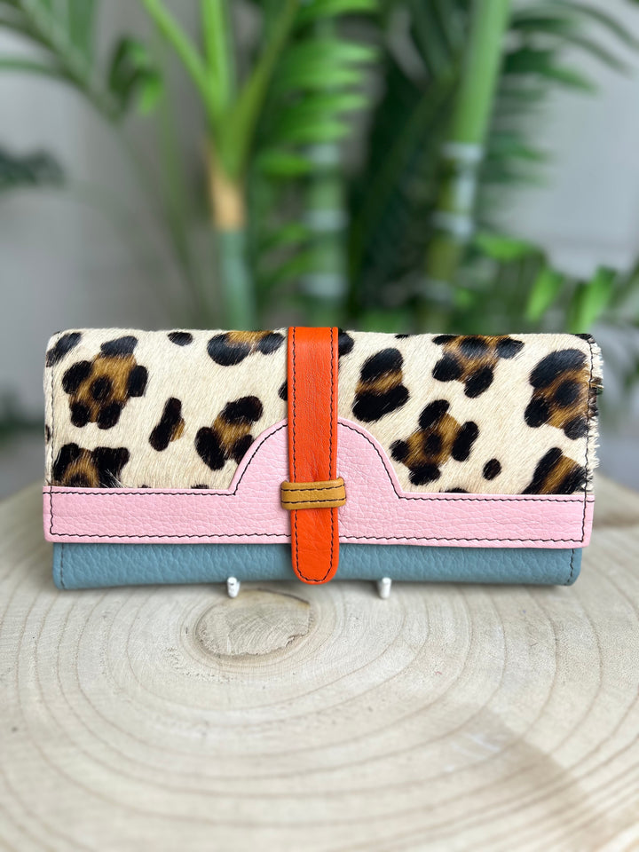Soruka Half Moon Animal Print Wallet | 687464