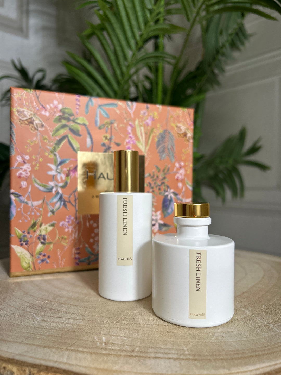 Haunis Diffuser &amp; Room Spray Gift Set | Fresh Linen