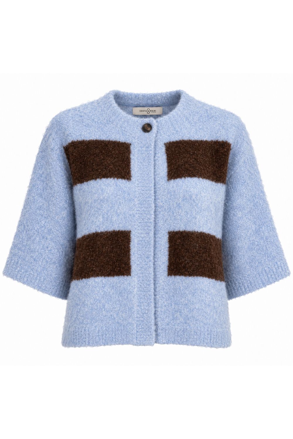 Costa Mani Cassie Cardigan | Blue Choco