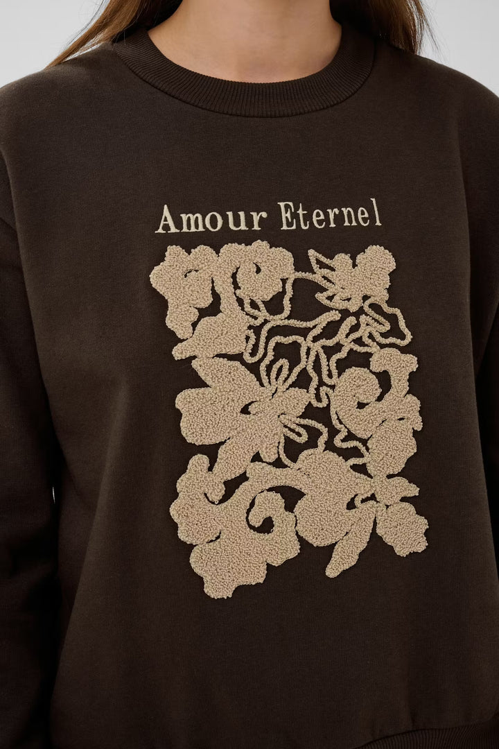 Kaffe Karoseanne Coffee Bean Sweatshirt