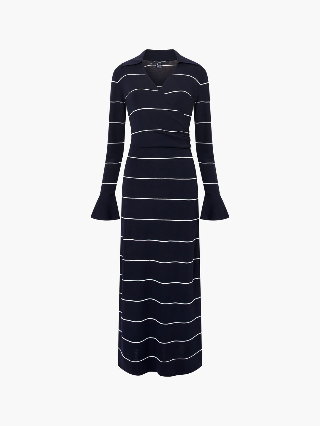 French Connection Ottie Knitted Stripe Maxi Dress
