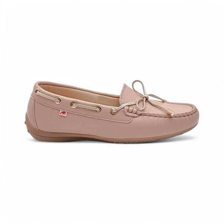 Fluchos Bruno Stella Metal Nude Platino Loafer