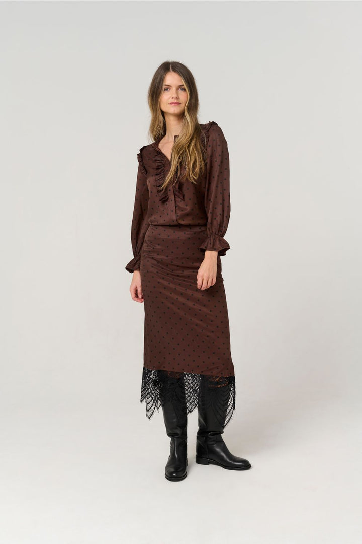 Costa Mani Choco Dots Shirt