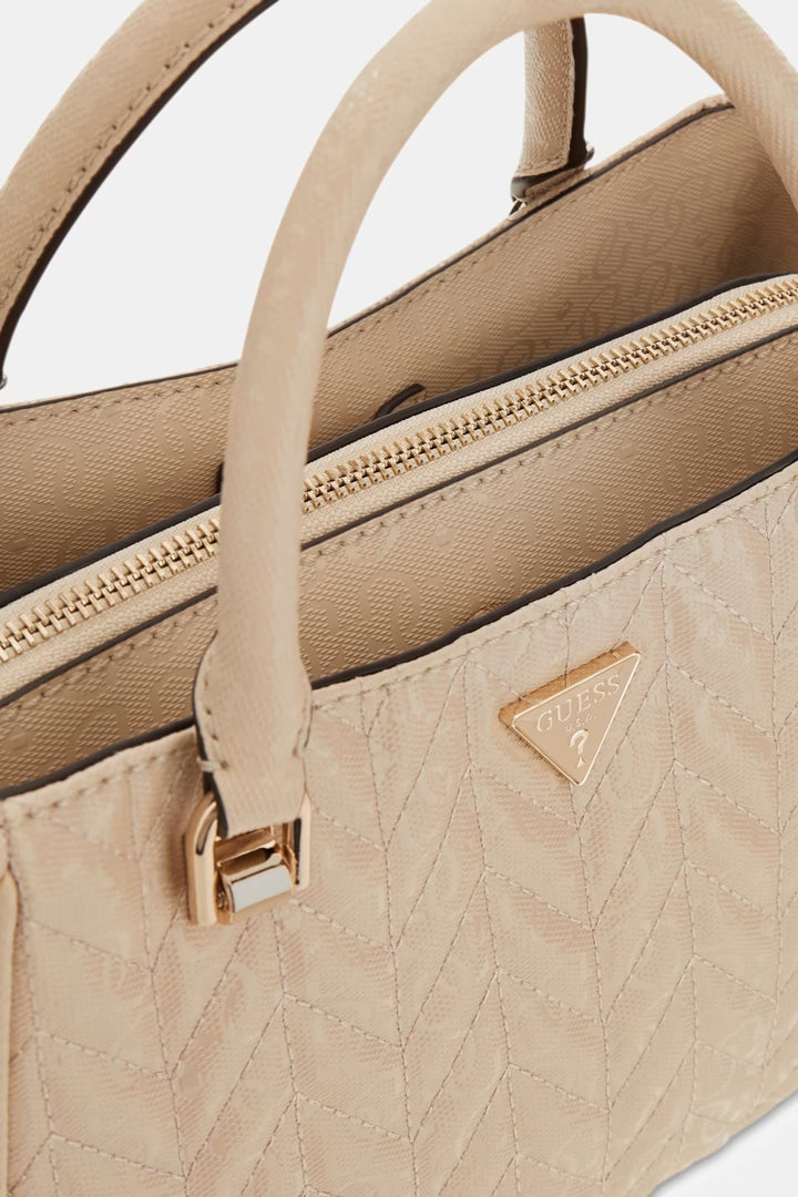 Guess Stacey Light Beige Handbag