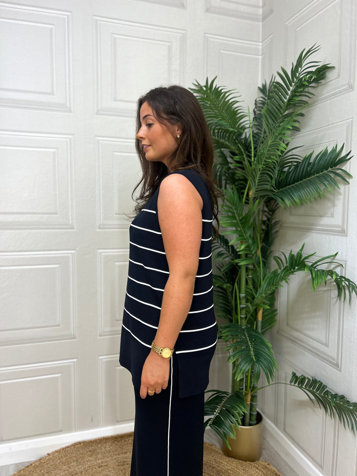 French Connection Ottie Striped Vest