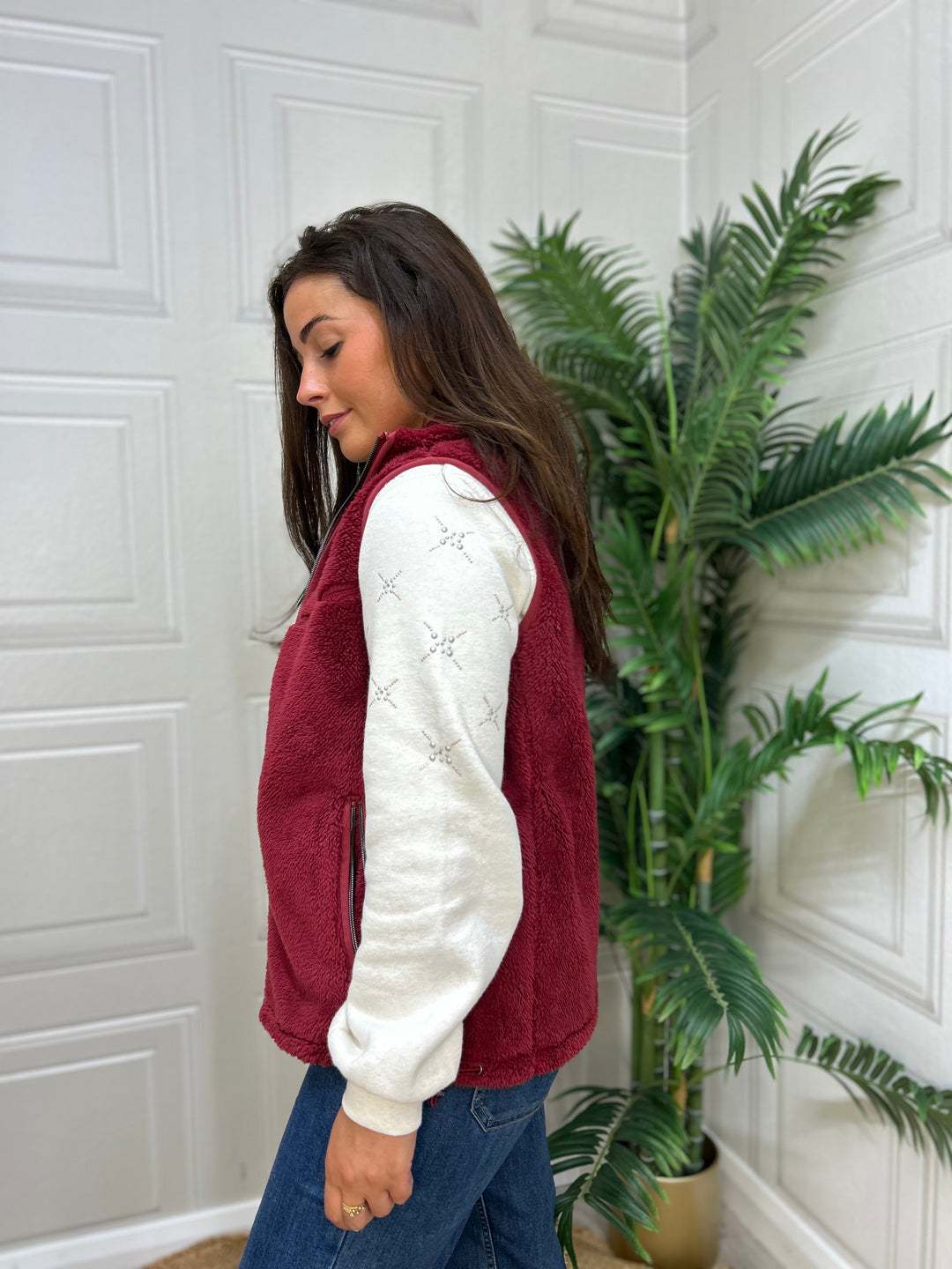 HV Society Bodywarmer Dolce Burgundy