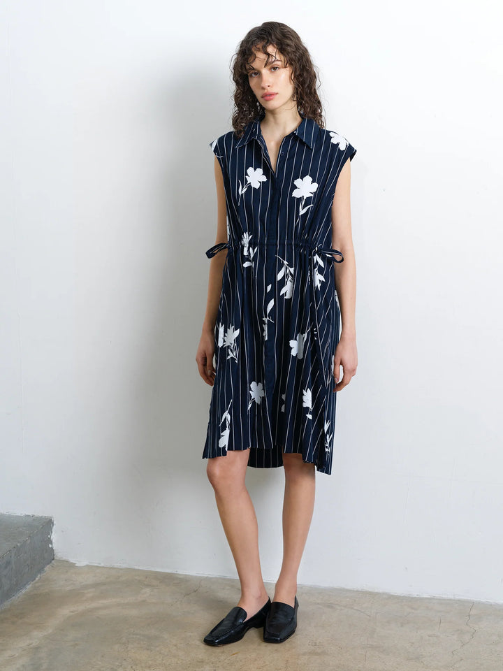 French Connection Cambria Sleeveless Drawstring Dress