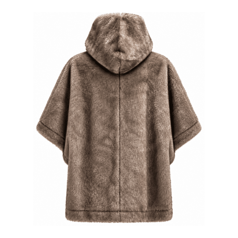 Costa Mani Coolie Fango / Deer Poncho