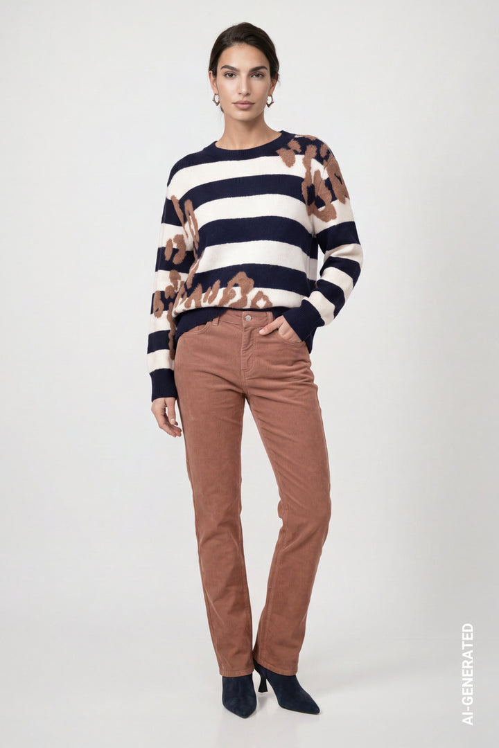 Monari Tiramisu Corduroy Trousers