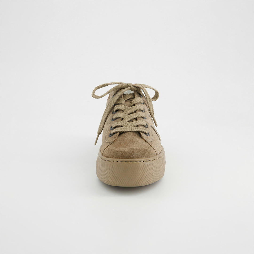 Paul Green Suede/Nappa M Antelope/Earth Sneaker