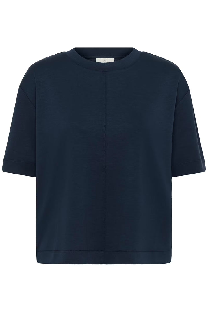Kaffe Kaannie T-Shirt | Midnight Marine