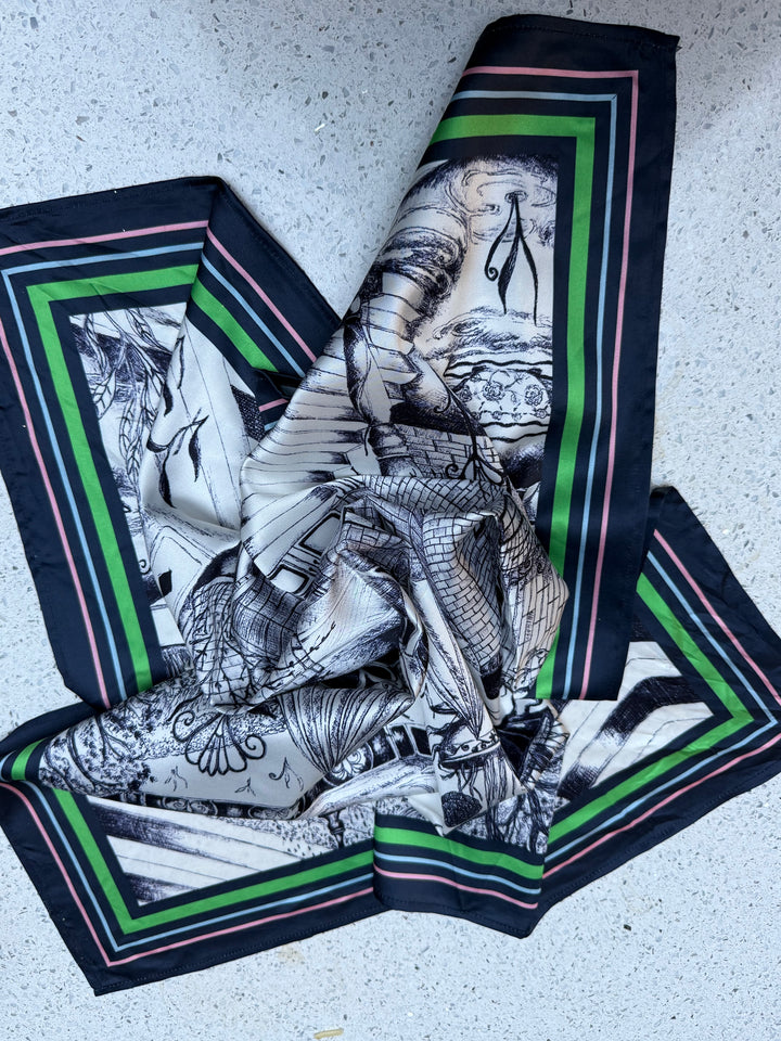 Numph Numocha Satin Scarf