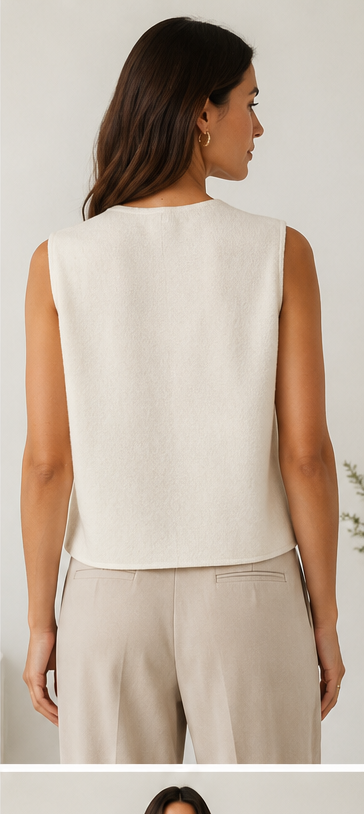 Goa Goa Jiuliette Waist Knit Coat Natural