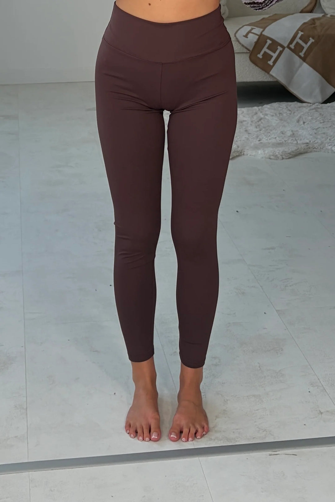 PRE ORDER | Girl In Mind Didee Brown Leggings