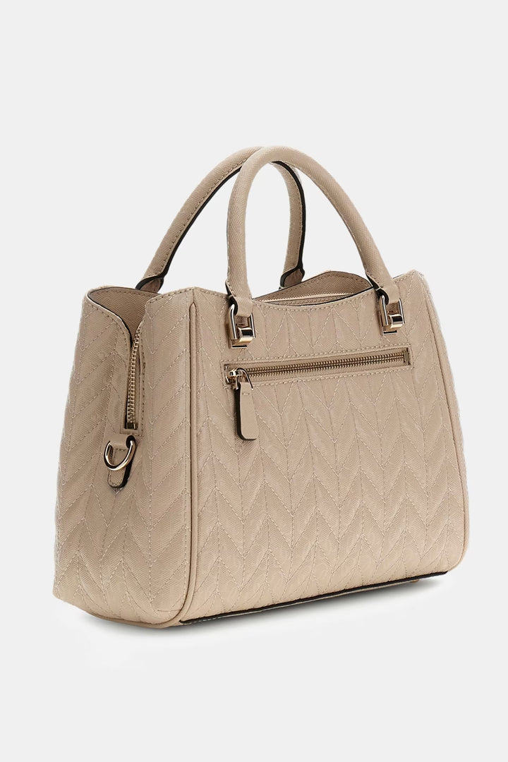 Guess Stacey Light Beige Handbag