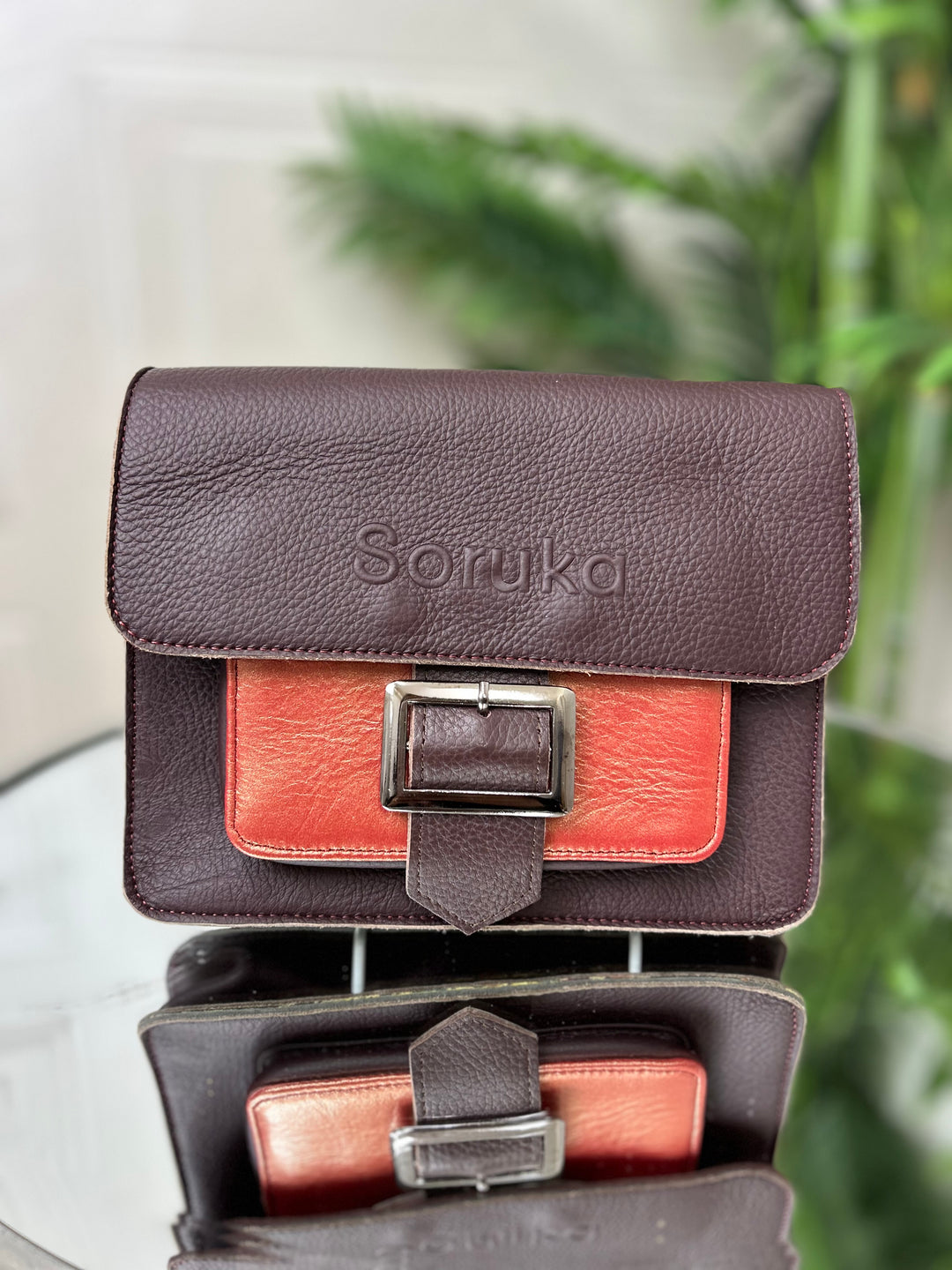 Soruka (81093) Buckle Satchel Handbag