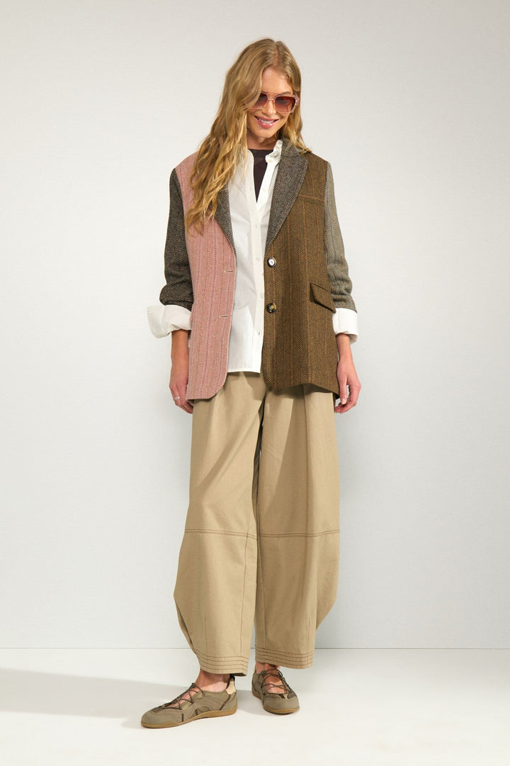 Numph Nuavey Herringbone Blazer | Polignac