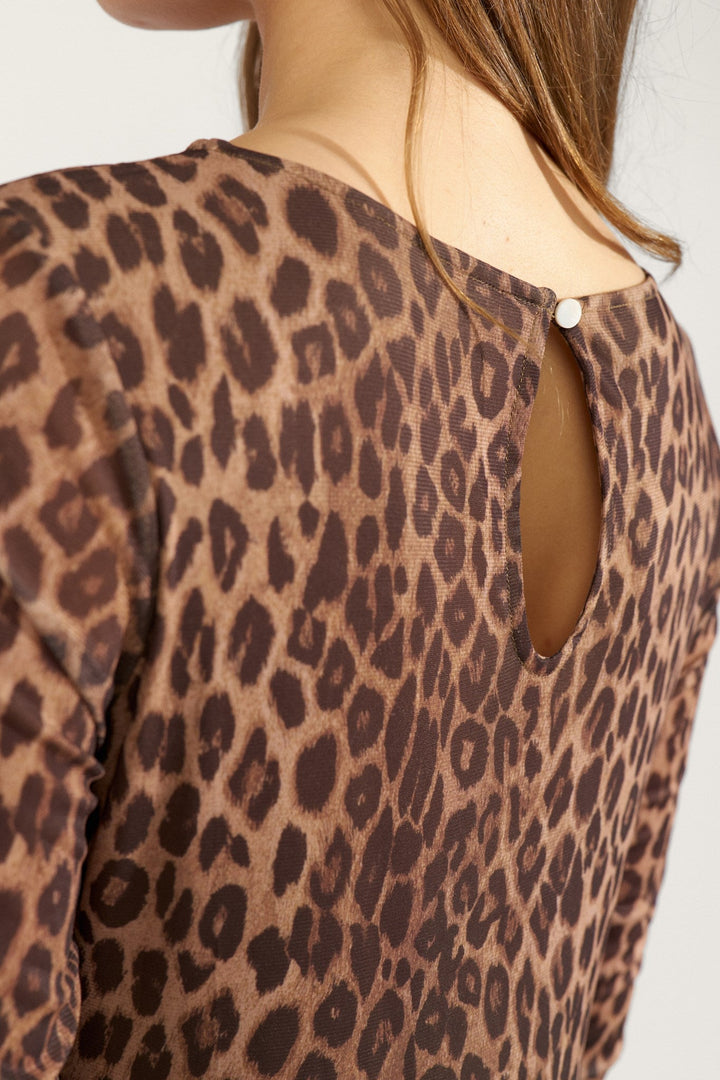 Numph Nufreja Long Dress | Tigers Eye