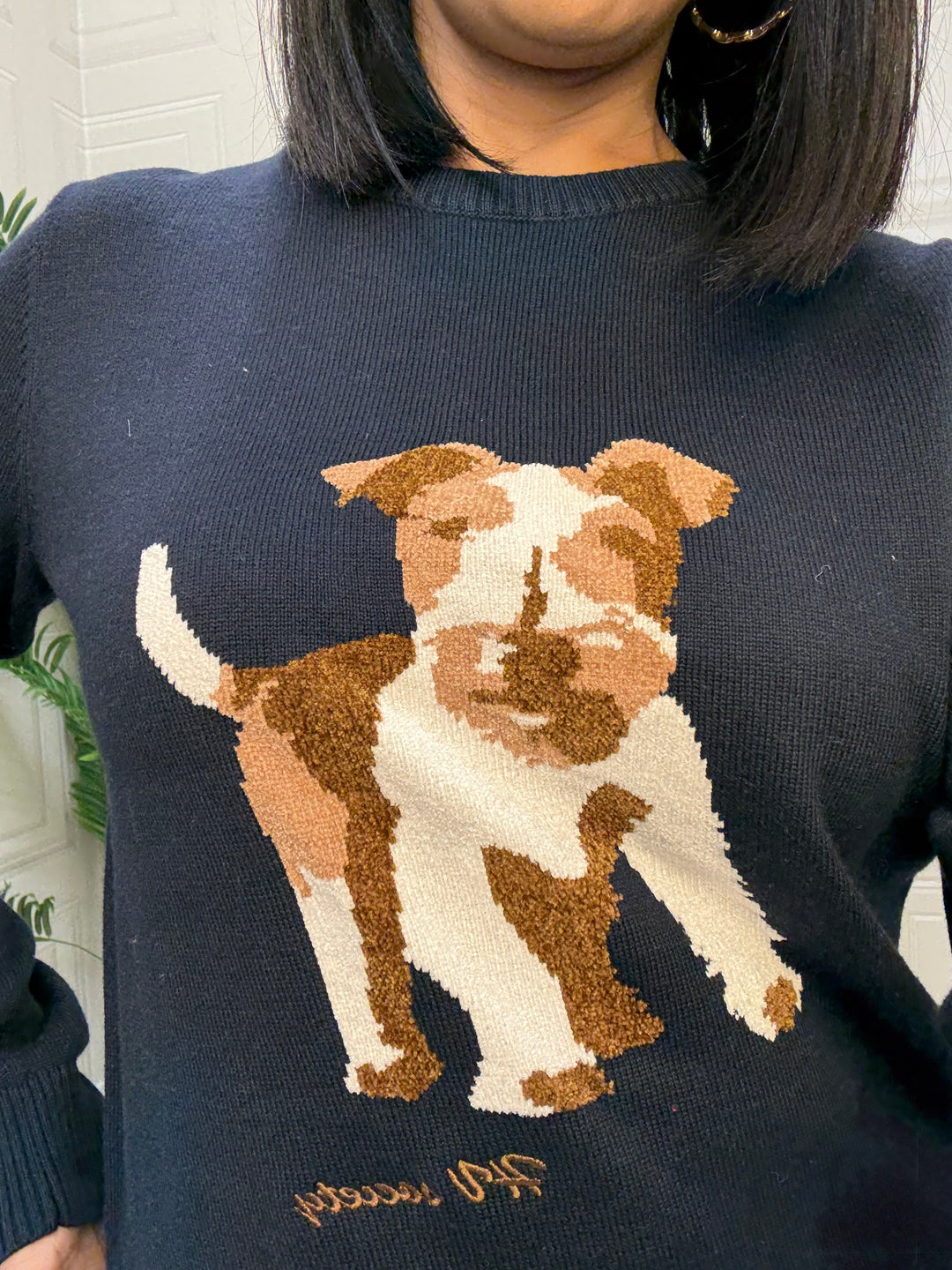 HV Society Lucilla Navy Pullover