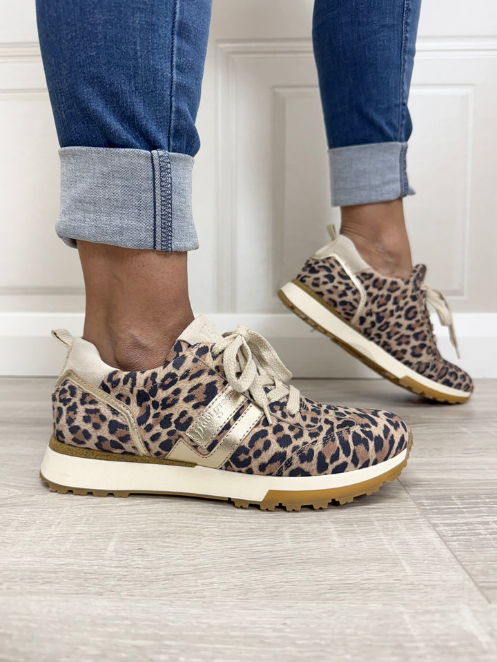 Paul Green Leopard Desert Shell Runner