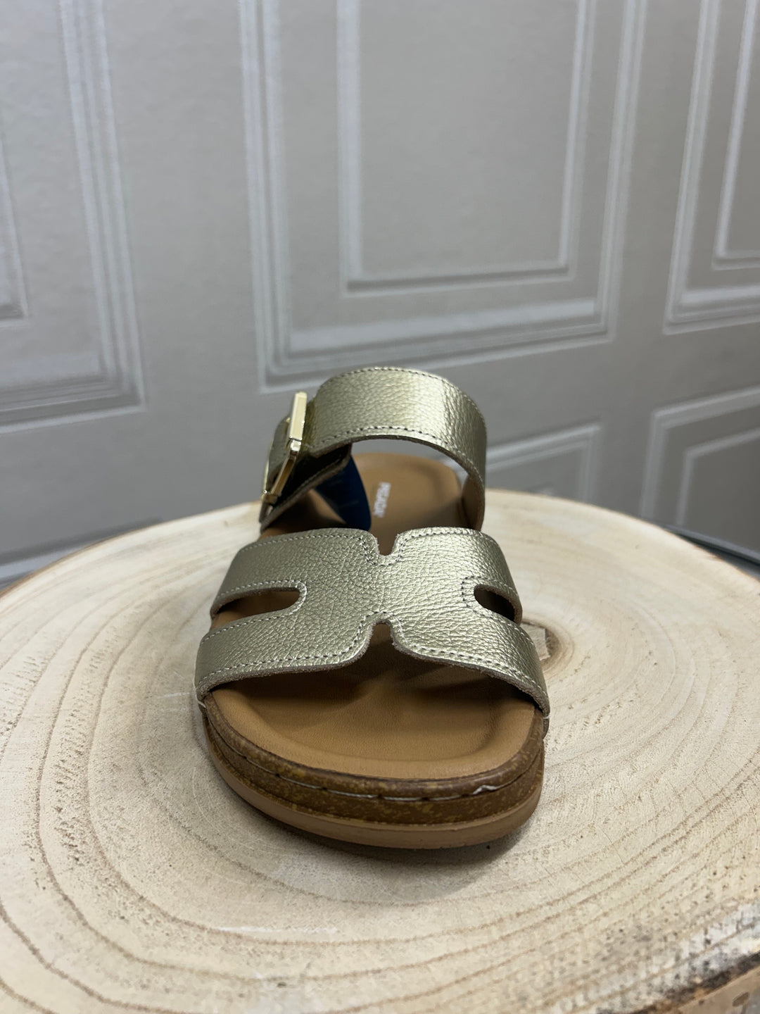 Pegada Burnished Ouro Sandal | 232405-04