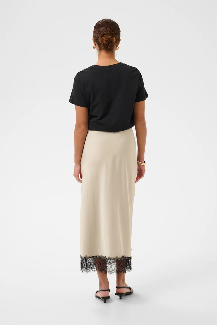 Kaffe Kahill Feather Gray Lace Skirt