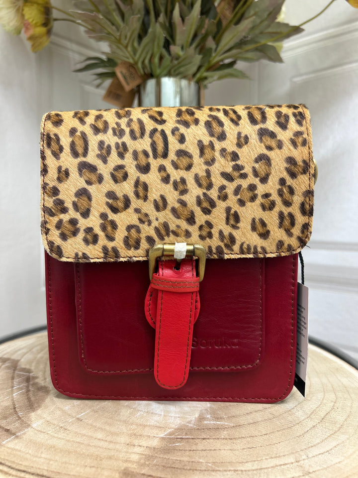 Soruka Hanna Animal Print Crossbody Bag | 83023