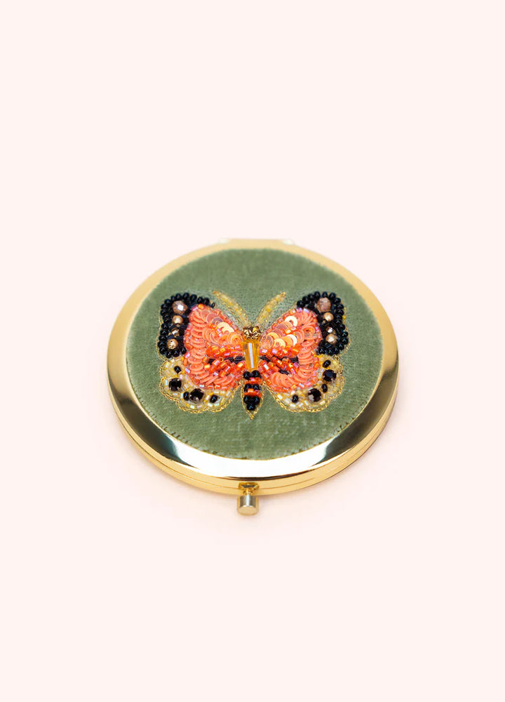Powder Bonny Butterfly Compact Mirror